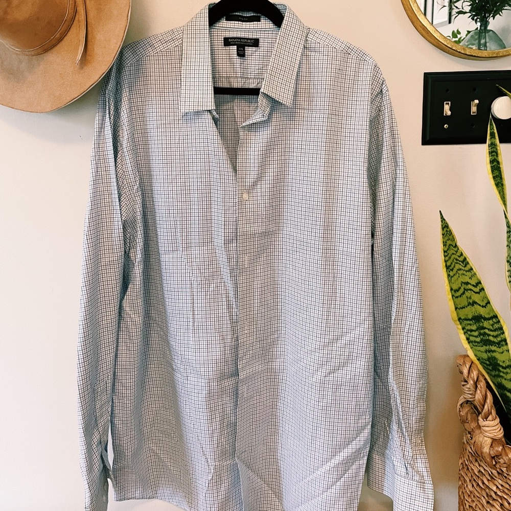 Banana Republic Slim Fit Button Down